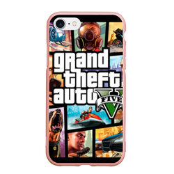 GTA – Чехол для iPhone 7/8 матовый с принтом купить