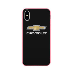 Chevrolet – Чехол для iPhone X матовый с принтом купить