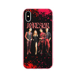 Maneskin Лунный свет, рок - группа – Чехол для iPhone X матовый с принтом купить