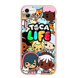 Toca Life персонажи из игры – Чехол для iPhone 7/8 матовый с принтом купить