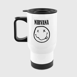 Nirvana – Авто-кружка с принтом купить