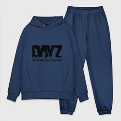 DayZ – Мужской костюм oversize хлопок с принтом купить со скидкой в -15%