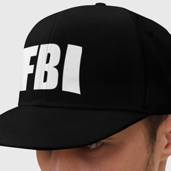 FBI – Кепка снепбек с прямым козырьком с принтом купить со скидкой в -20%