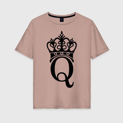 Queen – Женская футболка хлопок Oversize с принтом купить со скидкой в -16%
