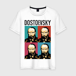 Достоевский – Мужская футболка хлопок с принтом купить со скидкой в -20%
