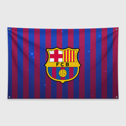 Барселона – Флаг-баннер с принтом купить