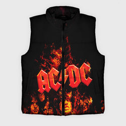 AC/DC – Мужской жилет утепленный 3D с принтом купить