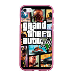 GTA – Чехол для iPhone 6/6S матовый с принтом купить