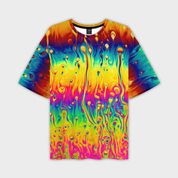 Tie dye – Мужская футболка oversize 3D с принтом купить со скидкой в -50%