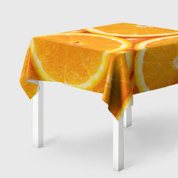 Апельсин – Скатерть 3D с принтом купить
