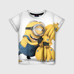 Банан – Детская футболка 3D с принтом купить со скидкой в -44%