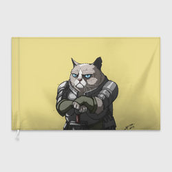 Кот – Флаг 3D с принтом купить