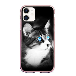 Кот – Чехол для iPhone 11 матовый с принтом купить