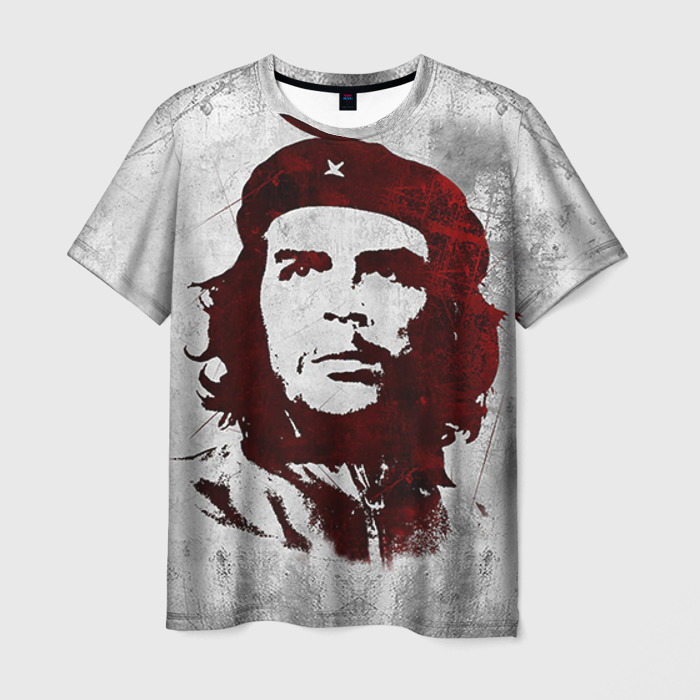 Мужская футболка с принтом Че Гевара 1, вид спереди №1