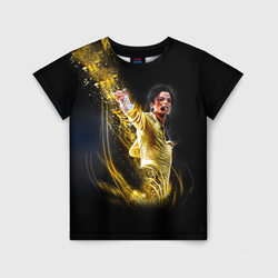 Michael Jackson – Детская футболка 3D с принтом купить со скидкой в -33%
