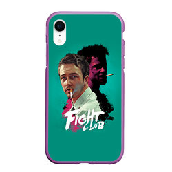 FIGHT CLUB – Чехол для iPhone XR матовый с принтом купить