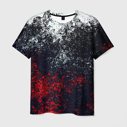 Брызги красок – Мужская футболка 3D с принтом купить со скидкой в -26%