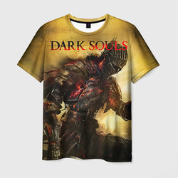 Dark souls knight of fire – Мужская футболка 3D с принтом купить со скидкой в -26%