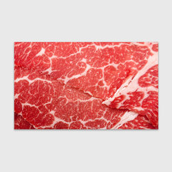 Кусок мяса – Бумага для упаковки 3D с принтом купить