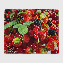 Любимые ягоды – Плед 3D с принтом купить со скидкой в -14%