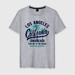 California – Мужская футболка хлопок с принтом купить со скидкой в -20%
