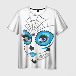 Мексиканский череп - девочка – Мужская футболка 3D с принтом купить со скидкой в -26%