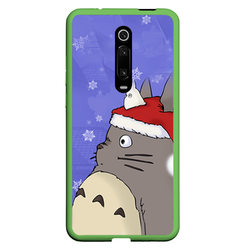 Тоторо и снег – Чехол для Xiaomi Redmi Mi 9T с принтом купить