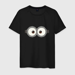 Глаза – Мужская футболка хлопок с принтом купить со скидкой в -20%