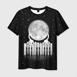 Лунная мелодия – Мужская футболка 3D с принтом купить со скидкой в -23%