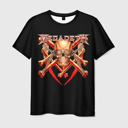 Megadeth 1 – Мужская футболка 3D с принтом купить со скидкой в -26%