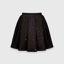 Космос – Детская юбка-солнце 3D с принтом купить