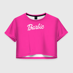 Барби – Женская футболка Crop-top 3D с принтом купить
