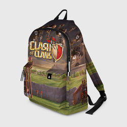 Clash of Clans 3 – Рюкзак 3D с принтом купить