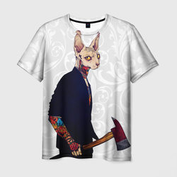 Сфинкс с топором – Мужская футболка 3D с принтом купить со скидкой в -23%