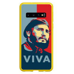 Фидель Кастро – Чехол для Samsung Galaxy S10 с принтом купить