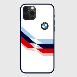 BMW БМВ white – Чехол для iPhone 12 Pro с принтом купить