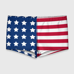 USA flag американский флаг – Мужские купальные плавки 3D с принтом купить со скидкой в -11%