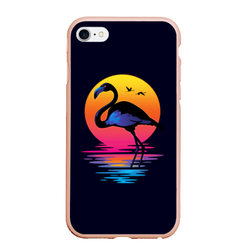 Фламинго дитя заката – Чехол для iPhone 6Plus/6S Plus матовый с принтом купить