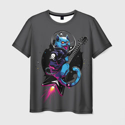Cat Metal – Мужская футболка 3D с принтом купить со скидкой в -23%
