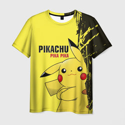 Pikachu Pika Pika – Мужская футболка 3D с принтом купить со скидкой в -31%