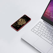 Чехол для Xiaomi Redmi Note 8T с принтом Герб России для любого человека, вид спереди №5. Цвет основы: красный