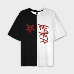 Slayer – Мужская футболка oversize 3D с принтом купить со скидкой в -50%
