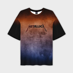 Metallica – Футболка oversize 3D унисекс с принтом купить