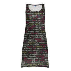Programming , Программирование – Платье-майка 3D с принтом купить