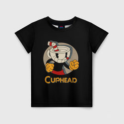 Cuphead – Детская футболка 3D с принтом купить со скидкой в -33%