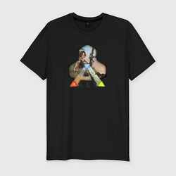Ark Survival Evolved – Мужская футболка хлопок Slim с принтом купить
