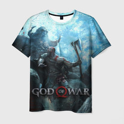 Kratos – Мужская футболка 3D с принтом купить со скидкой в -26%