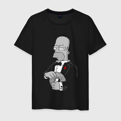 Дон Гомер – Мужская футболка хлопок с принтом купить со скидкой в -20%