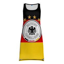 Сборная Германии флаг – Платье-майка 3D с принтом купить