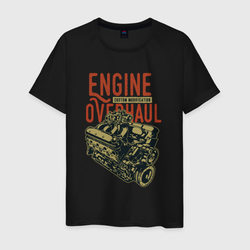 Мотор – Мужская футболка хлопок с принтом купить со скидкой в -20%